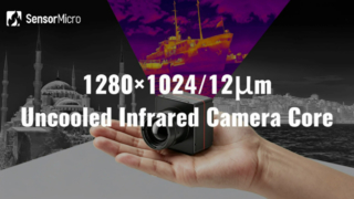 Megal Pixel Uncooled 1280x1024/12μm Υπέρυθρη κάμερα Core από SensorMicro