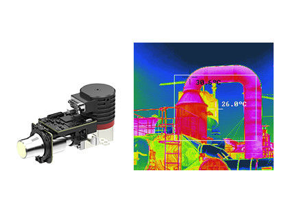 MWIR Cooled Optical Gas Imaging Camera 320x256 for Visualization VOCs