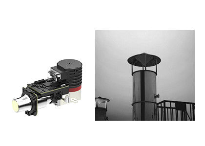 10mK NETD Optical Gas Imaging Μονάδα κάμερας MWIR για οπτικοποίηση διαρροών αερίου