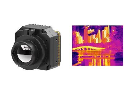 Μη ψυγεία θερμικής κάμερας ασφαλείας LWIR 640x512 17μM