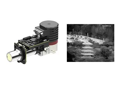 RS058 Cryocooler δρόσισε τη θερμική ενότητα T2SL LWIR 640x512/15μm καμερών