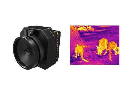 PLUG612 μη ψυχόμενος πυρήνας 640x512 12μm καμερών LWIR με τη σαφή θερμική λήψη εικόνων
