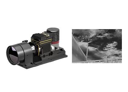 Πετροχημική κάμερα ανίχνευσης διαρροών αερίου βιομηχανίας υπέρυθρη με το φακό 23mm