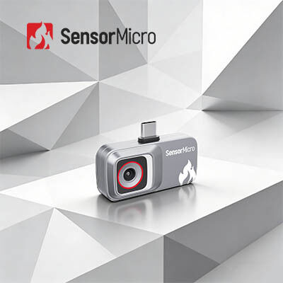 Μη ψυχόμενη θερμική κάμερα LWIR Plug-in με ανάλυση 120×90/12μm, Διασύνδεση USB2.0 και τάση λειτουργίας 3.3V