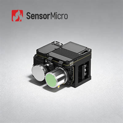 Οπτική κάμερα απεικόνισης αερίου OGI με ανάλυση 640x512, 25mK NETD για ανίχνευση διαρροής αερίου