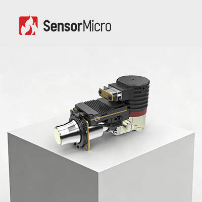 Ψυχόμενος πυρήνας υπέρυθρης κάμερας MWIR FPA με ανάλυση 320x256 και φακό 55mm για οπτική απεικόνιση αερίων